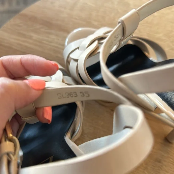 YSL Tribute Leather Platform Heels EU 35 - Picture 3 of 9